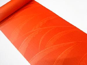 アンティーク　草葉模様織り出し　八寸帯地反物